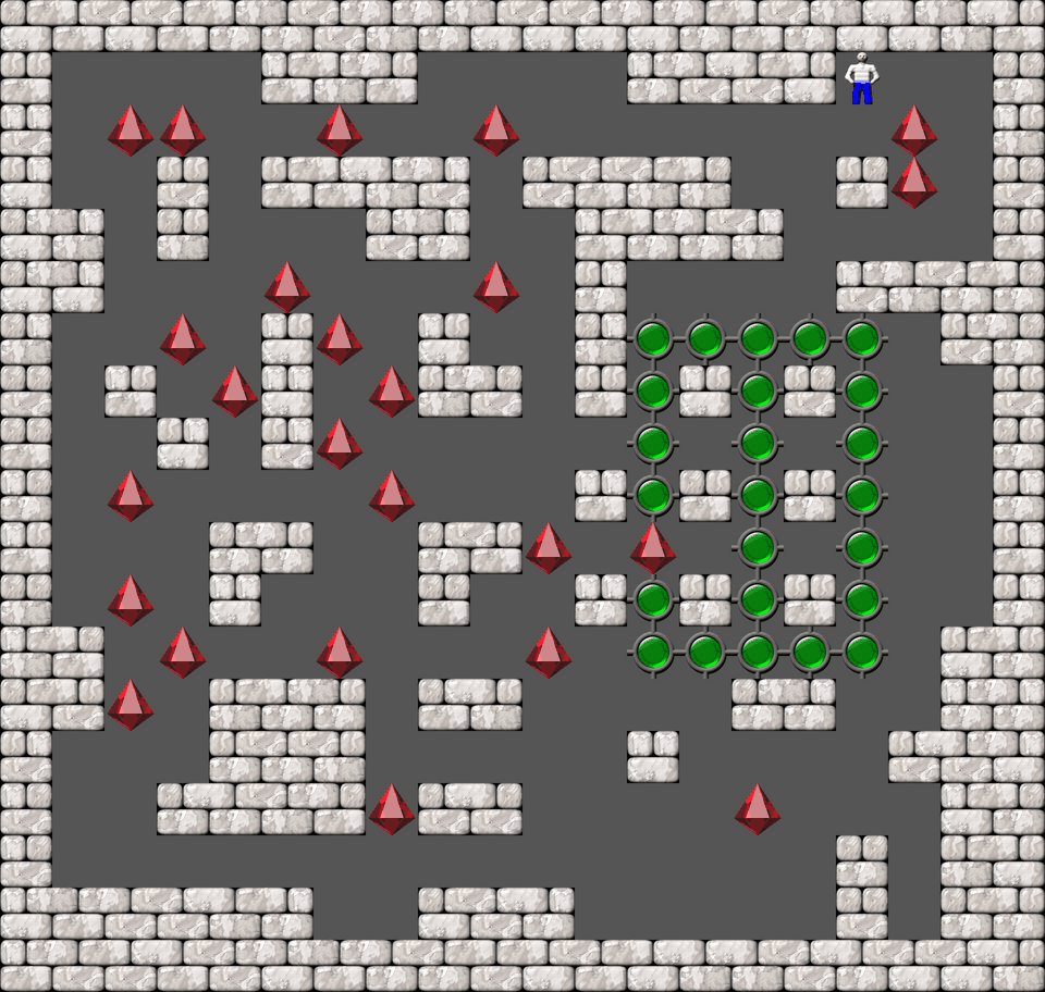 Sokoban Kobus Theron collection level 34